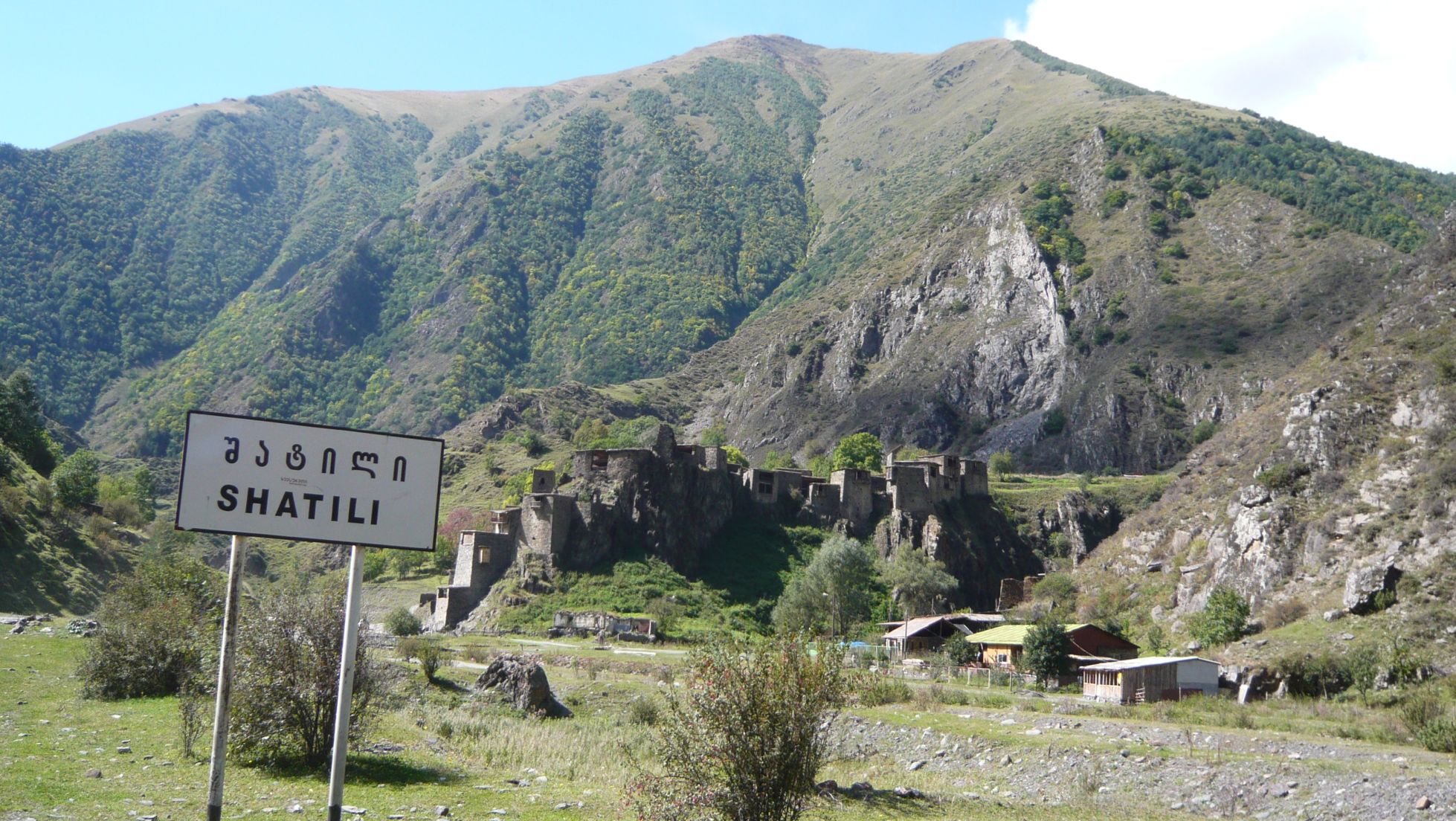 Van Tusheti naar de voet van de Kazbeg